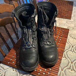 Belleville zip up boots 10.5W